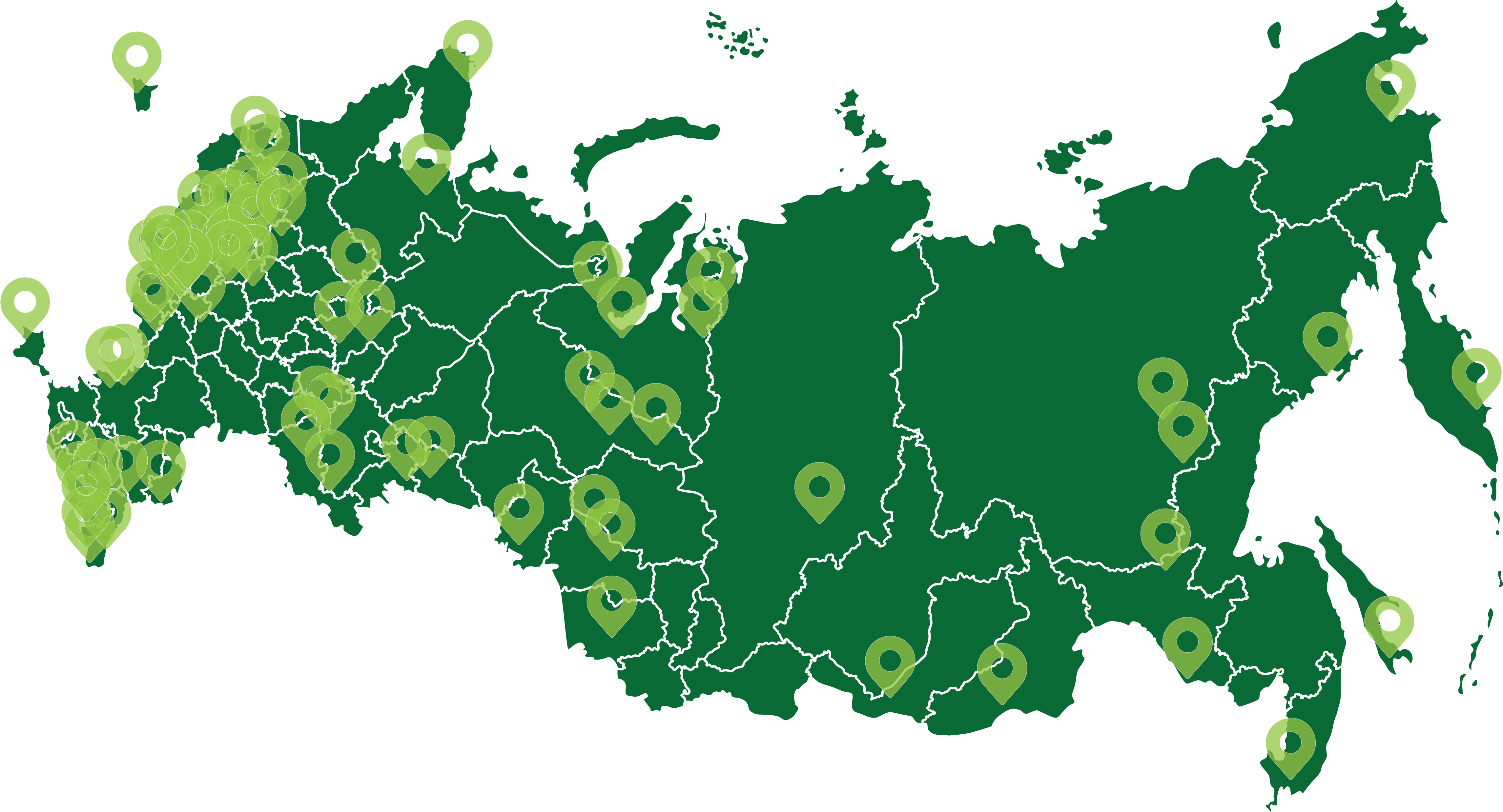 Развитая сеть дистрибуции Развитая сеть дистрибуции