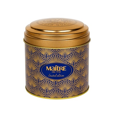 MAITRE de Thé GOLDEN MAGIC (ЗОЛОТАЯ МАГИЯ) ЧАЙ ЧЕРНЫЙ БАЙХОВЫЙ ИНДИЙСКИЙ АССАМ СРЕДНЕЛИСТОВОЙ АРОМАТИЗИРОВАННЫЙ С ДОБАВКАМИ РАСТИТЕЛЬНОГО СЫРЬЯ, 100Г