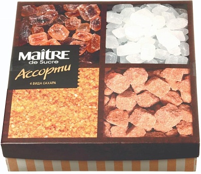 Ассорти (набор из 4-х видов сахара), 385г
