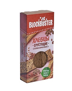 Хлебцы хрустящие с кунжутом, льном и тмином 130 г