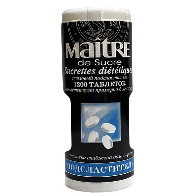 ПОДСЛАСТИТЕЛЬ, 1200 табл.